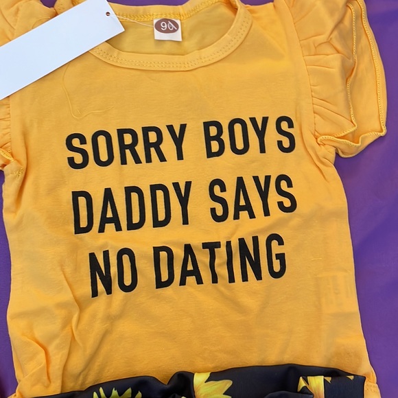 NWT!! Cute and Sassy Toddler Outfit - Picture 4 of 7